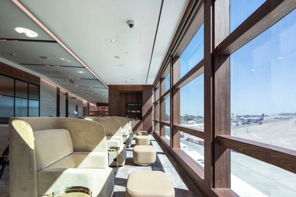 Qantas Chairman's Lounge - TurnerArc Shading Systems Projects